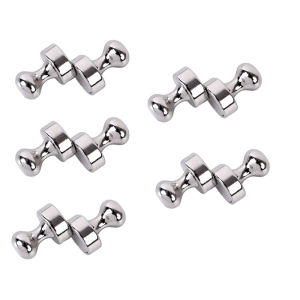 10Pcs Super Strong Neodymium Magnetic Pushpins Sucker Thumbtack for Home Office Refrigerator Whiteboard Heavy Duty Magnet Hanger Duty Heavy Pushpin