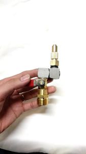 bộ béc xoay 360 lắp cho máy rửa xe vệ sinh máy lạnh