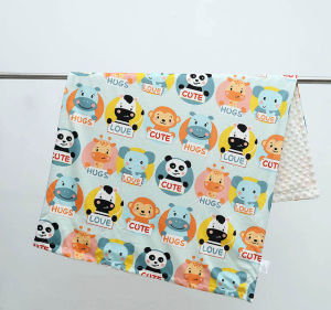 Kids Children 3D DouDou Blanket Bed Sheet Velvet Size-110cm x 150cm [Ready Stock]