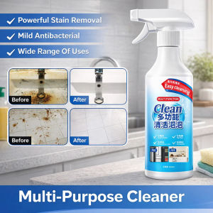 Powerful Multi-functional Cleaner for Bathroom and Kitchen Gentle Antimicrobial Long-lasting Stain Removal Health and Hygiene