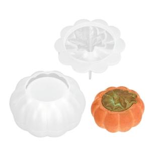 Creative Silicone Mold for Making Pumpkin Holder Storage Box Epoxy Resin Mold Home Decoration Making Mold
