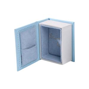 Elegant Book Styles Storage Box Rings Display Container with Magnetic Clasp Accessory for Gifts Packaging
