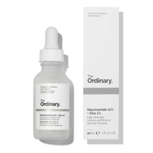 The Ordinary Niacinamide 10% + Zinc 1% Serum 30ml Oil‑Balancing Water‑Based Facial Serum for Combination Oily Skin