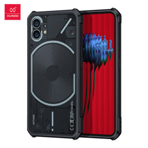 XUNDD สำหรับ Nothing CMF Phone 1 2 3 2a 3a Pro เคสปิดหลังหรูหราโปร่งใสเคสห่อหุ้มเคสกันกระแทกมือถือ