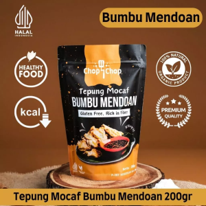 SP KEBAB OFFICIAL X CHOP CHOP Tepung Mocaf Mendoan - Gluten Free Organik - Tepung Sehat Rendah Kalori 200gram CHOPCHOP