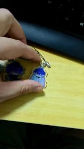 4Pcs/Set Cartoon Game  Mobile Phone Lanyard KyryllChudomirovichFlins Phone Straps Keychain Bags Pendant