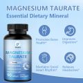 Magnesium Taurate Supplement for Cardiovascular Health to Boost Magnesium Levels Non-GMO, Gluten Free,. 