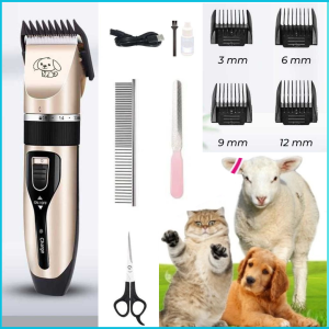 COD Cepat BaoRun Alat Cukur Elektrik Bulu Hewan Domba Anjing Pet Grooming Recharge / Mesin Cukur Hewan Domba Kambing Kucing  Anjing domba Garut DLL - C6