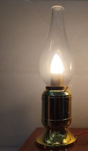 {TMS-ĐD} Đèn dầu điện tử loại lớn đèn thờ cúng trang trí tết  bàn gia tiên trang trí tủ thờ