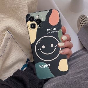 DEAMOR Case Redmi A1 A2 9C 10A 10C 12 13C Note 10 10S 11 11S 12 13 4G 13 Pro 4G  Poco C40 C65 M5S M6 Pro 4G Casing Fashion Happy Smile Straight Couple Shockproof