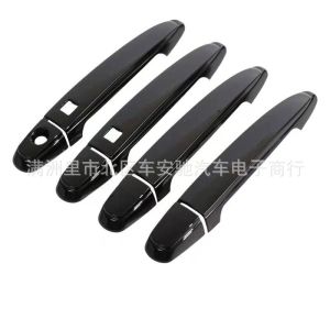 Suitable for Toyota Noah NOAH VOXY 60 70 75 Tie Handle Door Outer Handle Carbon Fiber Pattern Black Decoration