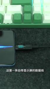 100W Colorful LED Fast-charging data cable suitable for Samsung Huawei and Xiaomi phones typec Charging Cable