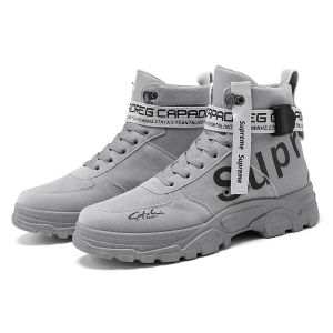 【Ready stock】YEE COD Martin Boots Mens High-top Tooling Shoes 2024 Fashion canvas Shoes for Men Fashion Boots sport men