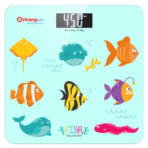 Cân điện tử sức khỏe Ariranglife Cân sức khỏe điện tử thông minh Mặt kính cường lực Tải trọng lên đến 180kg Bảo hành 6 tháng-Hàng Chính Hãng