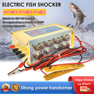 DC12V High Power Electric Fish Shocker Stunner Ultrasonic Inverter Fish Finder Machine Safe Inverter