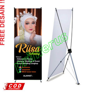 Ambil Promonya >> Spanduk Banner Pernikahan Wedding Organizer nikahan khitanan 60x160cm