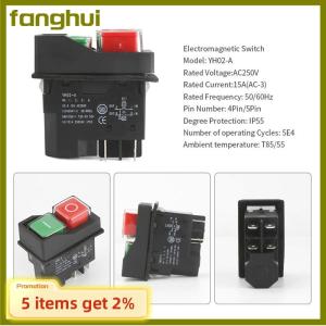 fanghui Electromagnetic Push Button Switches Starter Machine Tool Equipment Waterproof Switch Safety Security IP55 KLD28A
