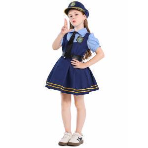 Bộ váy liền thân hóa trang nghề nghiệp cho bé gái kèm mũ / Phụ kiện tóc tai thỏ Sân khấu Halloween cos Trang phục biểu diễn