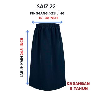 🔸UNIPRO 🌟 HARGA MURAH 🌟 HIGH QUALITY KAIN KURUNG BIRU KOSHIBO / BAJU SEKOLAH RENDAH BUATAN MALAYSIA UP005