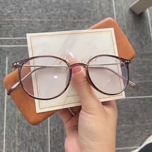 Photochromic Glasses Fashion Woman Men Sun Protection Replaceble Eyewear Eyeglasses for Nearsighted