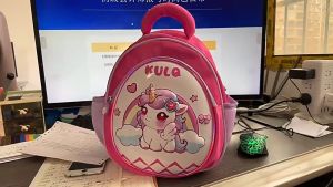 New Unicorn Large Capacity School Bag Lightweight Kindergarten Cartoon Bag Dinosaur Schoolbag