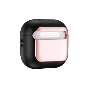 Leather Protective Case For Pods 4 Supports Wireless Charging Without Removing The Case Full Coverage Shockproof Design