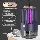 (Ship in 24hrs)Mosquito Killer Lamp Effective Electric Insect Killer UV LED Mosquito Zapper Mosquito Trapper 2000V high-voltage Mosquito repellent