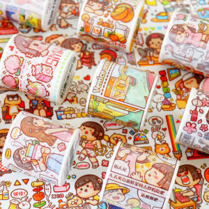 [Ready Stock] Journal Stickers Washi Tape Box 手账随心配 (胶带，咕卡随心配)