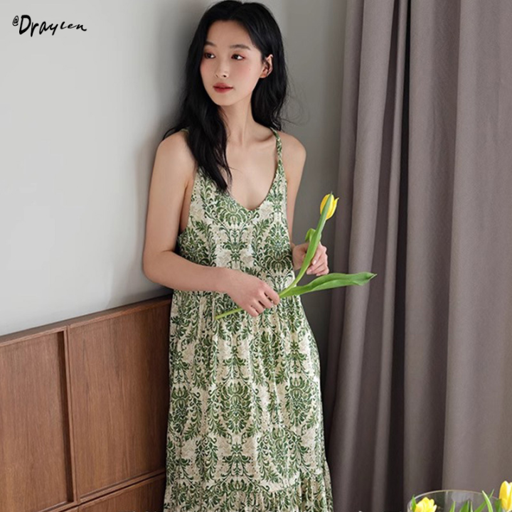 Bohemian Floral Dress Bohemian Attire Lazada Hawaiian Women's Dress Summer Seaside Vacation Beach Dress Bohemian Floral Dress Bohemian Attire Lazada Hawaiian Women's Dress Summer Seaside Vacation Beach Dress