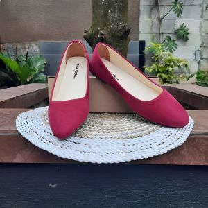 Sepatu Wanita Flatshoes / Sepatu Flat Shoes Pansus Wanita Polos Terbaru