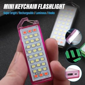 CLARO MINI Keychain Light Portable Rechargeable Work Light Waterproof LED Flashlight Night Lighting
