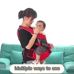 【COD】Baby Carrier With Hip Seat Multifunction Carrier For Baby Detachable Hip Seat Newborn Carrier