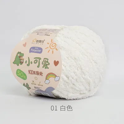 Decent Crochet Benang Rajut Bulu Halus Handuk Love Yarn