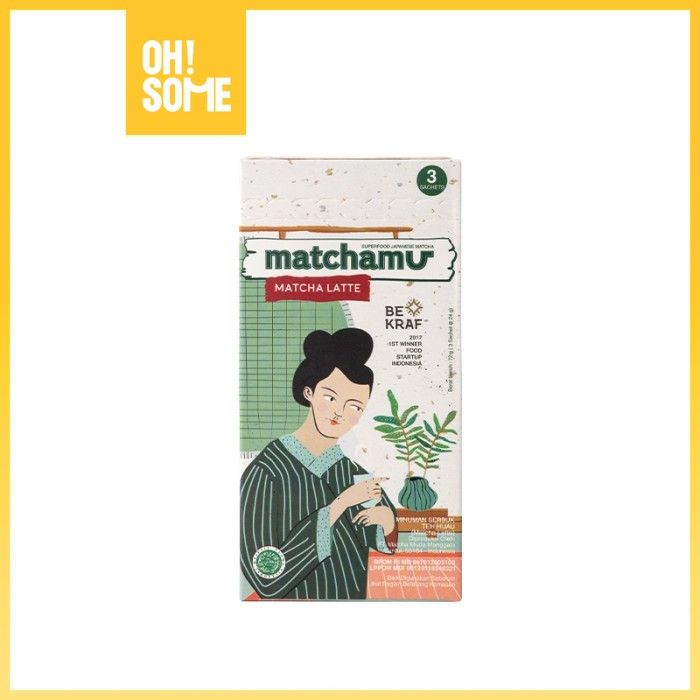 OHSOME MATCHAMU Matcha Latte Sakura Latte