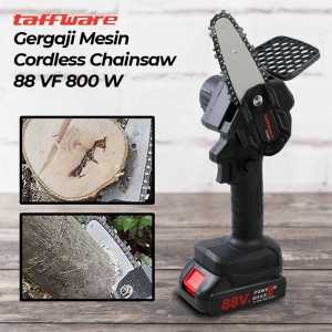 COD KNIFEZER Gergaji Mesin Senso Cordless Chainsaw 21V 4 Inch 550W - D260489 / gergaji mesin cainsaw mini super kuat untuk dahan ukuran kecil dan sedang senso nyaman terlaris rantai 4 inch bahan kuat tahan banting baterai awet 24 jam produk terbaik viral
