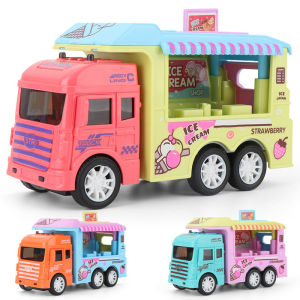 Childrens Dining Car Hamburger Car Fast Food Car Sales Car Toy Boy Inertia Model Play House Toy