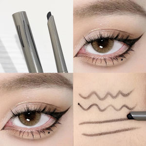 Dorisna Waterproof Eyeliner Gel Pencil Matte Smooth Brown Black Red Color Long Lasting Quick Drying Eye Liner Pen Eyes Makeup