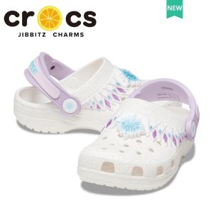 Crocs for Kids classic DISNEY FROZEN II CLOG Girls Sandals Big Toe Shoes Beach Lightweight Anti-Slip Suitable For Travel#207461