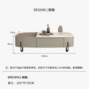 Coffee Table Oval Living Room Lifting Coffee Table Marble Combination Storage Coffee Table Table