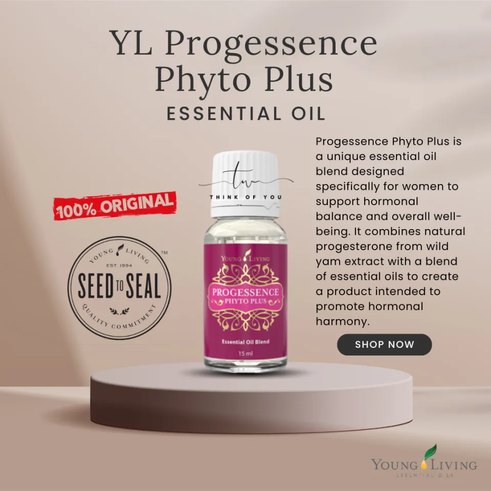 Young Living Progessence Phyto Plus PPP Pure Essential Oil Blend
