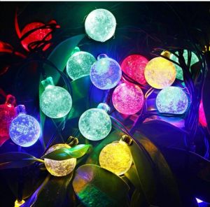 Led small flashing Lights String Lights Star Lights Copper Lamp String of bubble bulb lights flashing Colored Lights Brightening Engineering Light Holiday lights decorate the bedroom colorful outdoor household