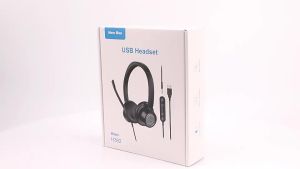Wholesale Customer Service Headset Wired USB Headphone  Headset for Home Office Online Class Skype Zoom Meetings