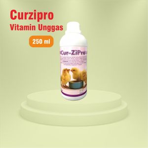 Curzipro Vitamin Unggas Imunomodulator Ternak Mengobati Cekrek CRD Gumboro Koksi & Berak Basah
