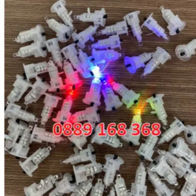 (Giá Tận Gốc) 10 Cái Đèn Led Chớp Nhiều Màu Gắn Lồng Đèn Trung Thu Đèn Led Trung Thu