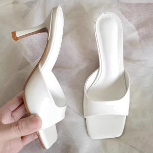 Royallovers ✨(ส่งจากไทย)✨รองเท้าแตะส้นสูงสตรีฤดูร้อน ใหม่แฟชั่นสวมใส่ด้านนอกส้นหนาแพลตฟอร์มกันน้ำขนาดเล็กปากปลาเปิดนิ้วเท้ารองเท้าแตะและรองเ