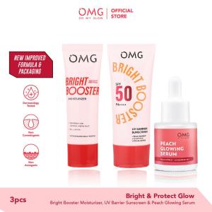 OMG Paket Sunscreen Glow & Protect - Paket Cerah Terlindungi