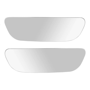 กระจกเป็นจุดจุดบอดเวลาขับรถยนต์ปรับได้ป้องกันแสงสะท้อน360องศากระจกนูนกระจกด้านข้างรถยนต์ไร้กรอบเพื่อเพิ่มมุมมองด้านหลัง