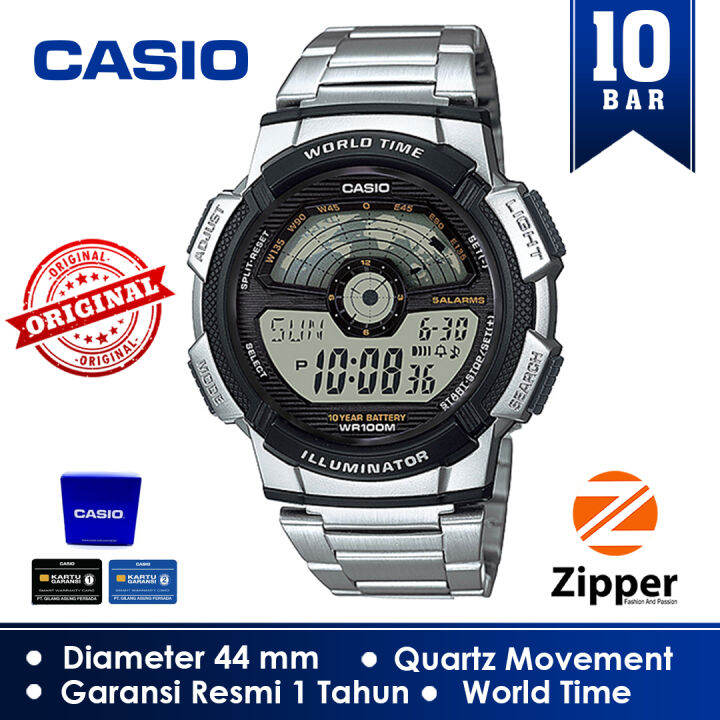 Jam casio illuminator sale