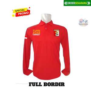 Kaos Baju Kaos Kerah Shirt Perbakin One Shot Panjang Banyak Pilihan Warna Bks