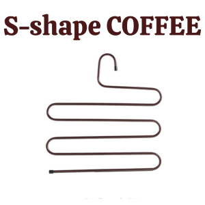 Clothes Hangers Trousers Multi-Functional Hangers Holders Closet Storage Organizers 5 Layers Pants Towel Scarfs Storage